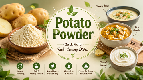 Potato Powder – Quick Fix for Rich, Creamy Dishes